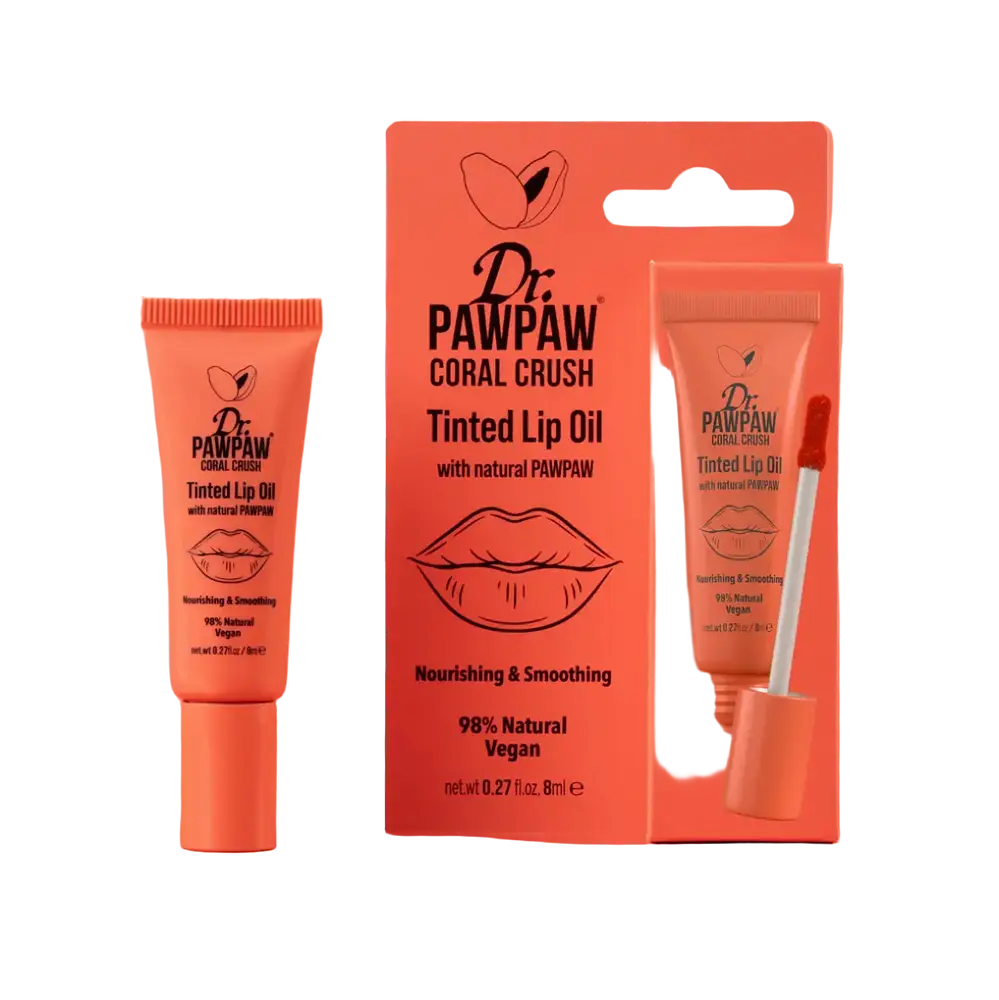 Dr. PAWPAW Tinted Lip Oil Coral Crush