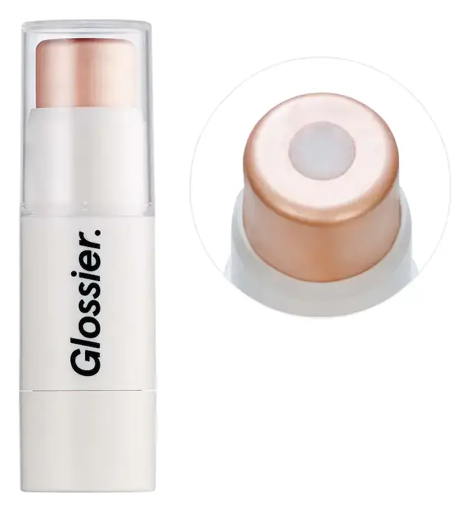 Glossier Haloscope Balm Dewy Highlighter Stick Quartz