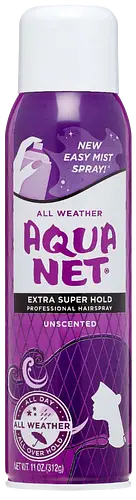 AquaNet Extra Super Hold Professional Hairspray Unscented