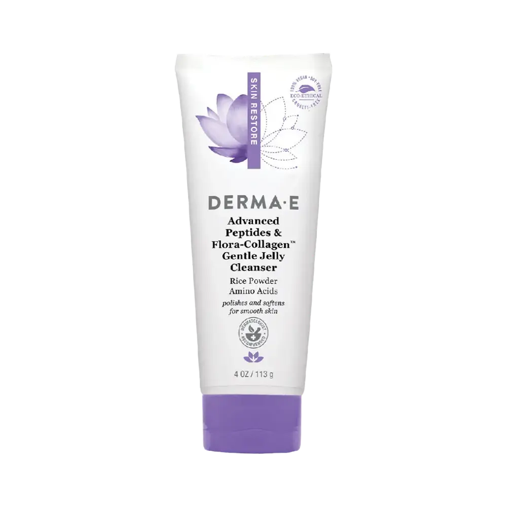 Derma E Advanced Peptides & Flora-Collagen Gentle Jelly Cleanser