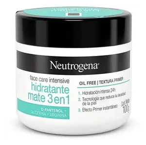 Neutrogena Face Care Intensive Hidratante Mate 3 In 1