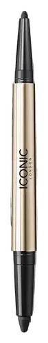 Iconic London Smokey Eye Duo Kajal Eyeliner Midnight Black