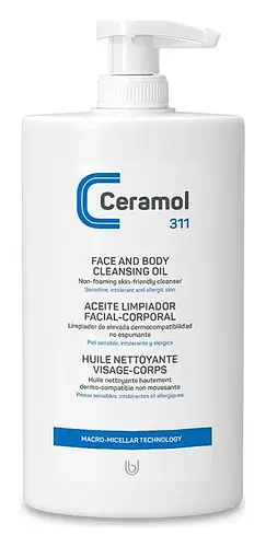 Ceramol Face and Body Cleansing Oil 311