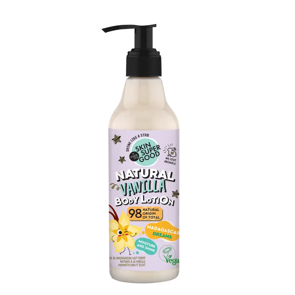 Organic Shop Natural Vanilla Body Lotion Madagascar Dreams