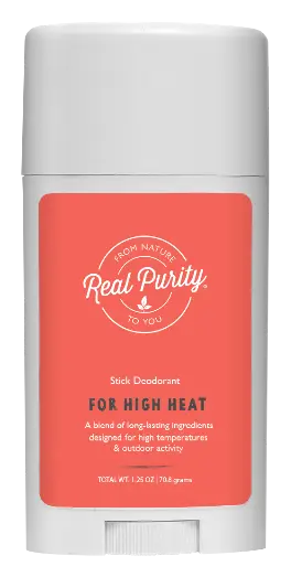 Real Purity Stick Deodorant High Heat