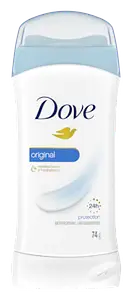 Dove Original Invisible Solid Antiperspirant Stick Canada