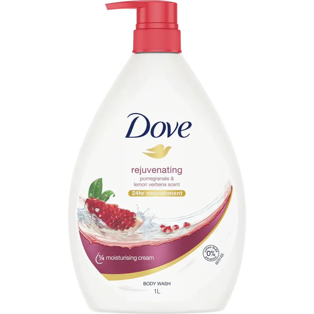 Dove Rejuvenating Body Wash With Pomegranate & Lemon Verbena