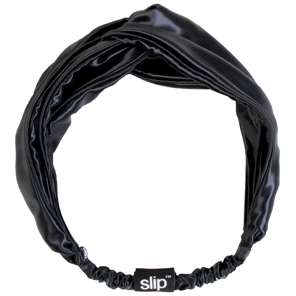 Slip Twist Headband Black