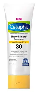 Cetaphil Sheer Mineral Sunscreen Lotion SPF 30