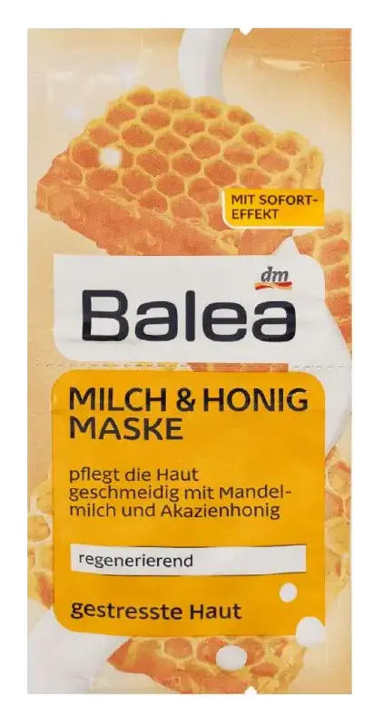 Balea Face Mask Milk & Honey