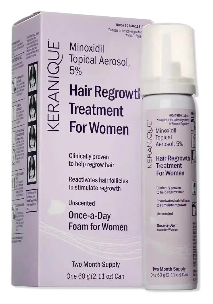 Keranique Hair Regrowth Treatment For Women Minoxidil 5%