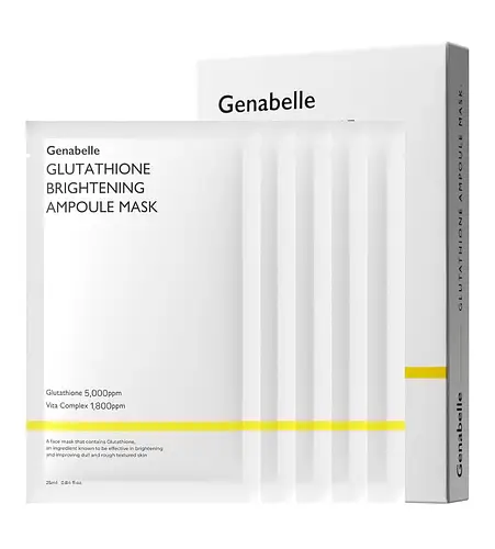Genabelle Glutathione Brightening Ampoule Mask