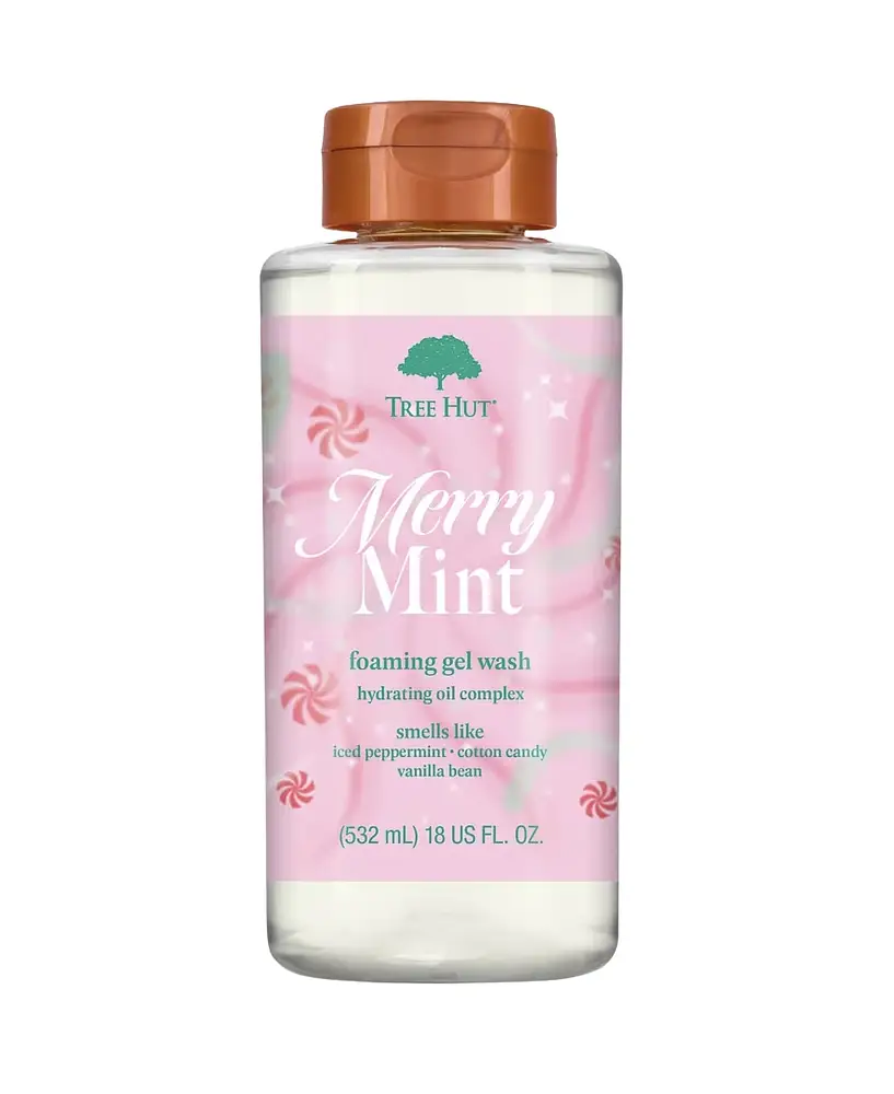 Tree Hut Foaming Gel Wash Merry Mint