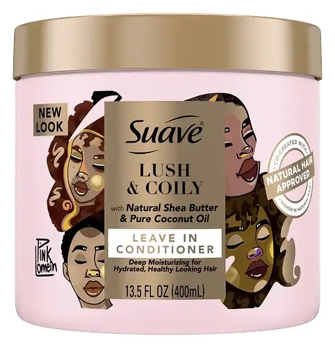 Suave Lush & Coily Leave-In Conditioner