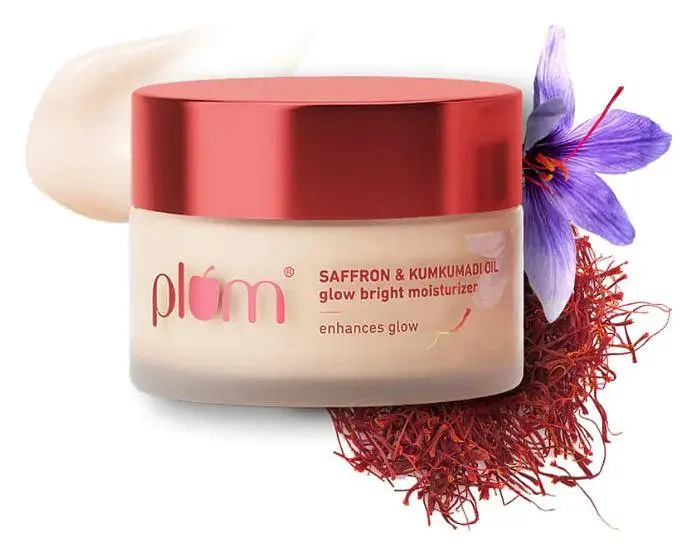 Plum Goodness Saffron & Kumkumadi Oil Glow Bright Moisturizer