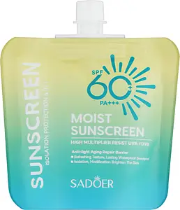 Sadoer Moist Sunscreen SPF 60+ PA+++