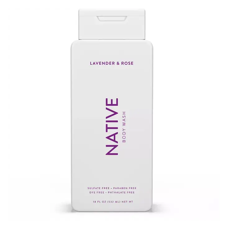 Native Body Wash Lavender & Rose