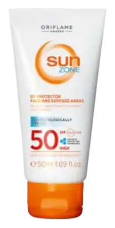 Oriflame Sun Zone UV Protector Face And Exposed Areas SPF 50 High