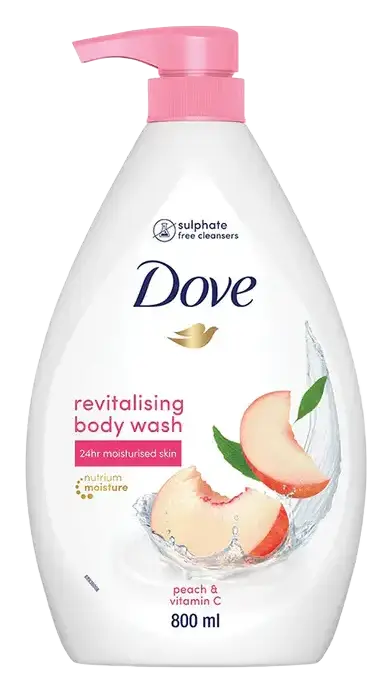 Dove Revitalizing Body Wash With Peach And Vitamin C