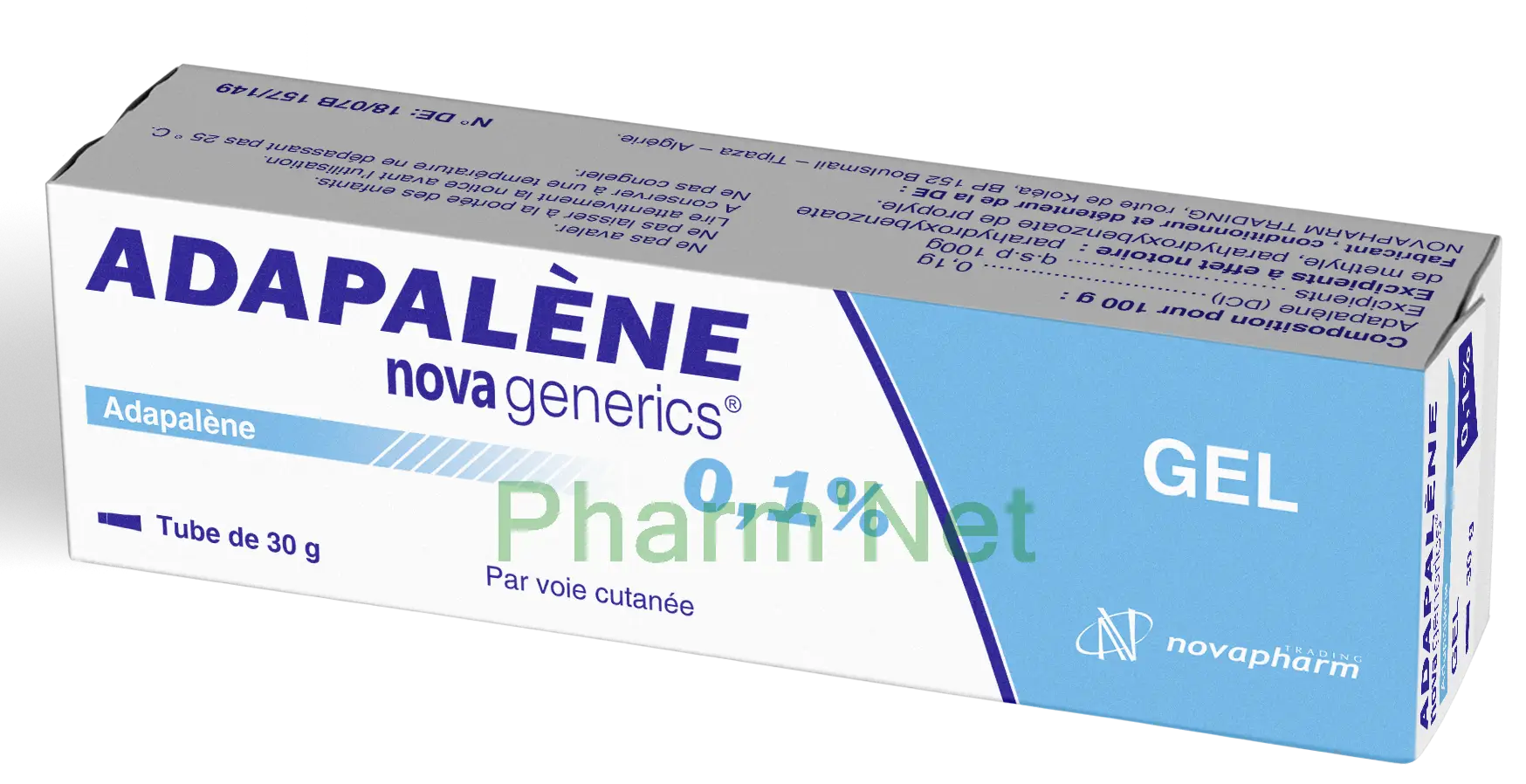 Novapharm Adapalene 0.1% Gel Gel