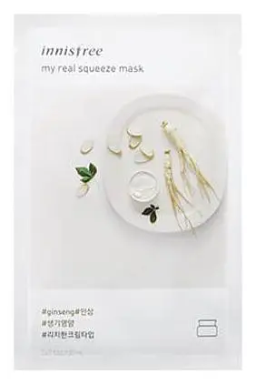 innisfree My Real Squeeze Mask Ginseng