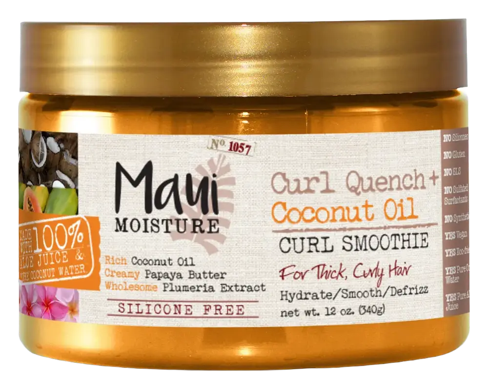 Maui Moisture Curl Quench+Coconut Oil Curl Smoothie