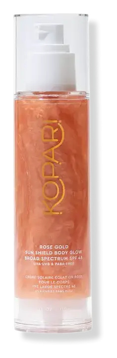 Kopari Rose Gold Sun Shield Body Glow SPF 45