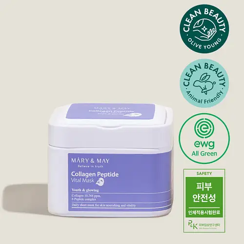 Mary & May Collagen Peptide Vital Mask