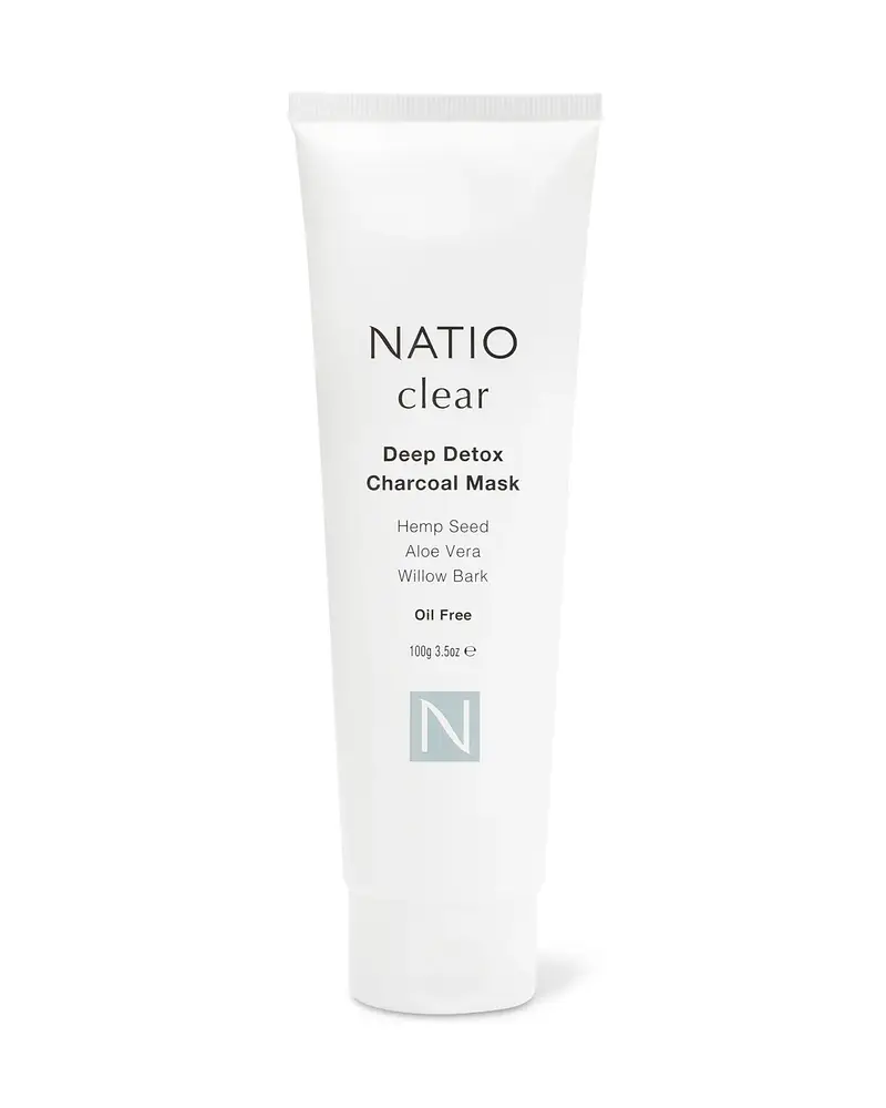 Natio Clear Deep Detox Charcoal Mask