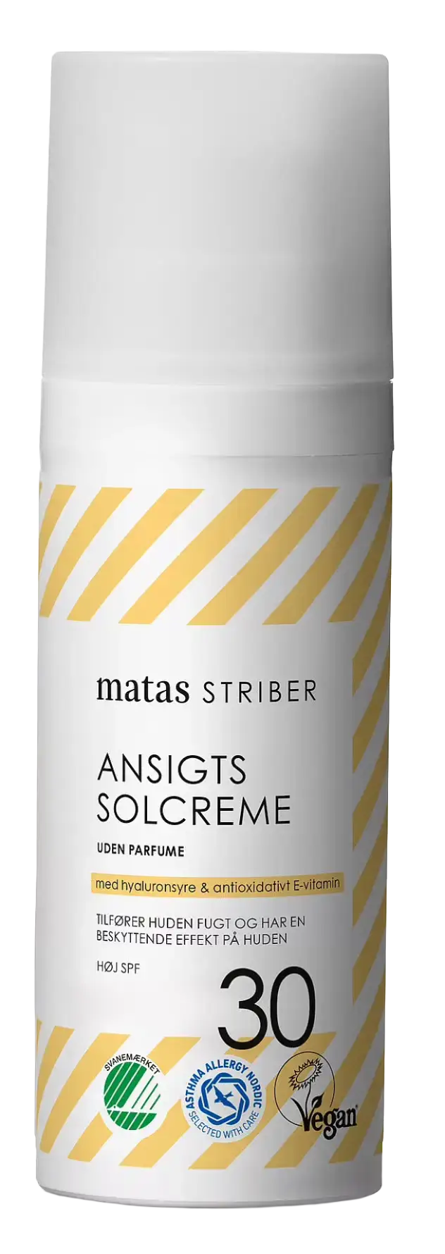 Matas Striber Ansigtssolcreme SPF 30 Uden Parfume