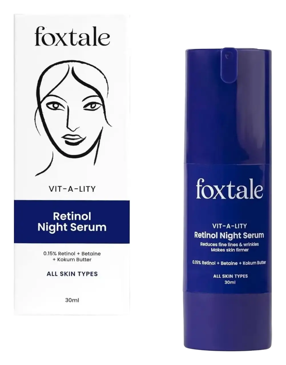 Foxtale Retinol Night Serum