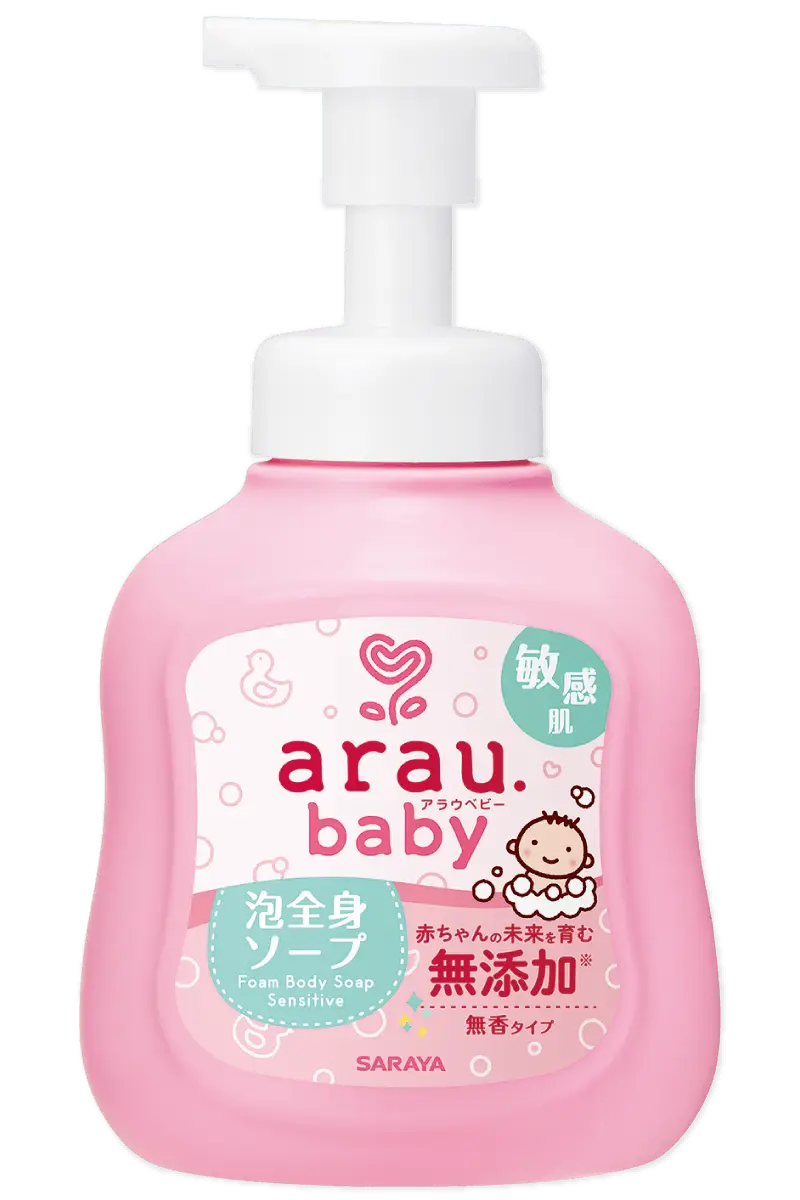 Saraya Arau Baby Foam Body Soap Sensitive