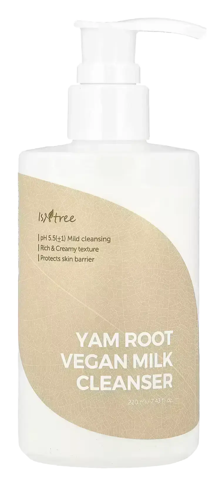 Isntree Yam Root Vegan Milk Cleanser