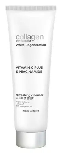 Collagen By Watsons White Regeneration Vitamin C Plus & Niacinamide Refreshing Cleanser