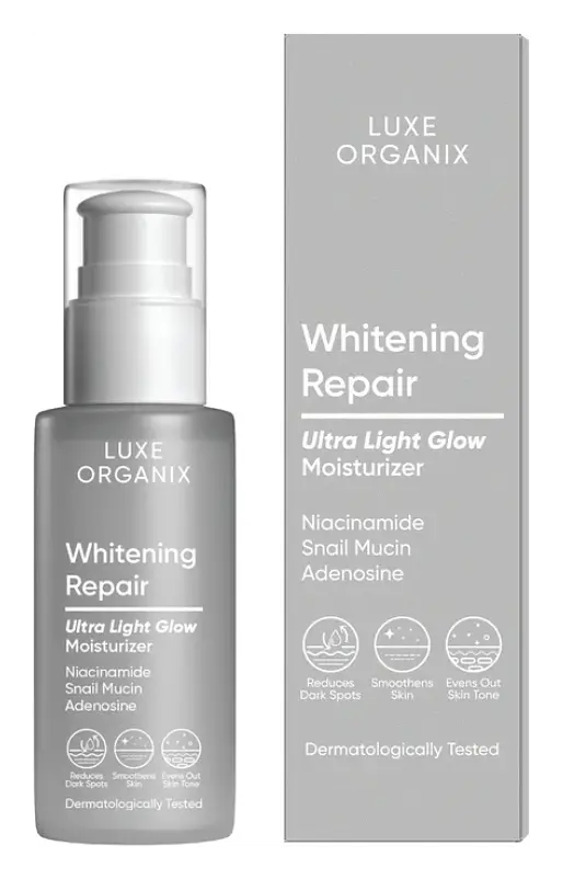 Luxe Organix Whitening Repair Ultra Light Glow Moisturizer
