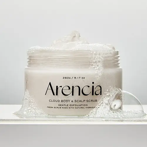 Arencia Fresh Cloud Body & Scalp Scrub White Tea & Neroli