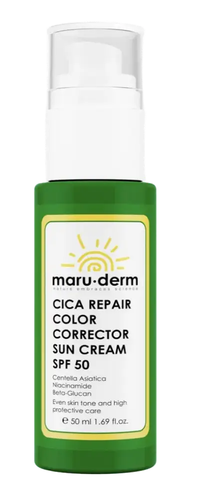 maru.derm Cica Repair Color Corrector Sun Cream SPF 50