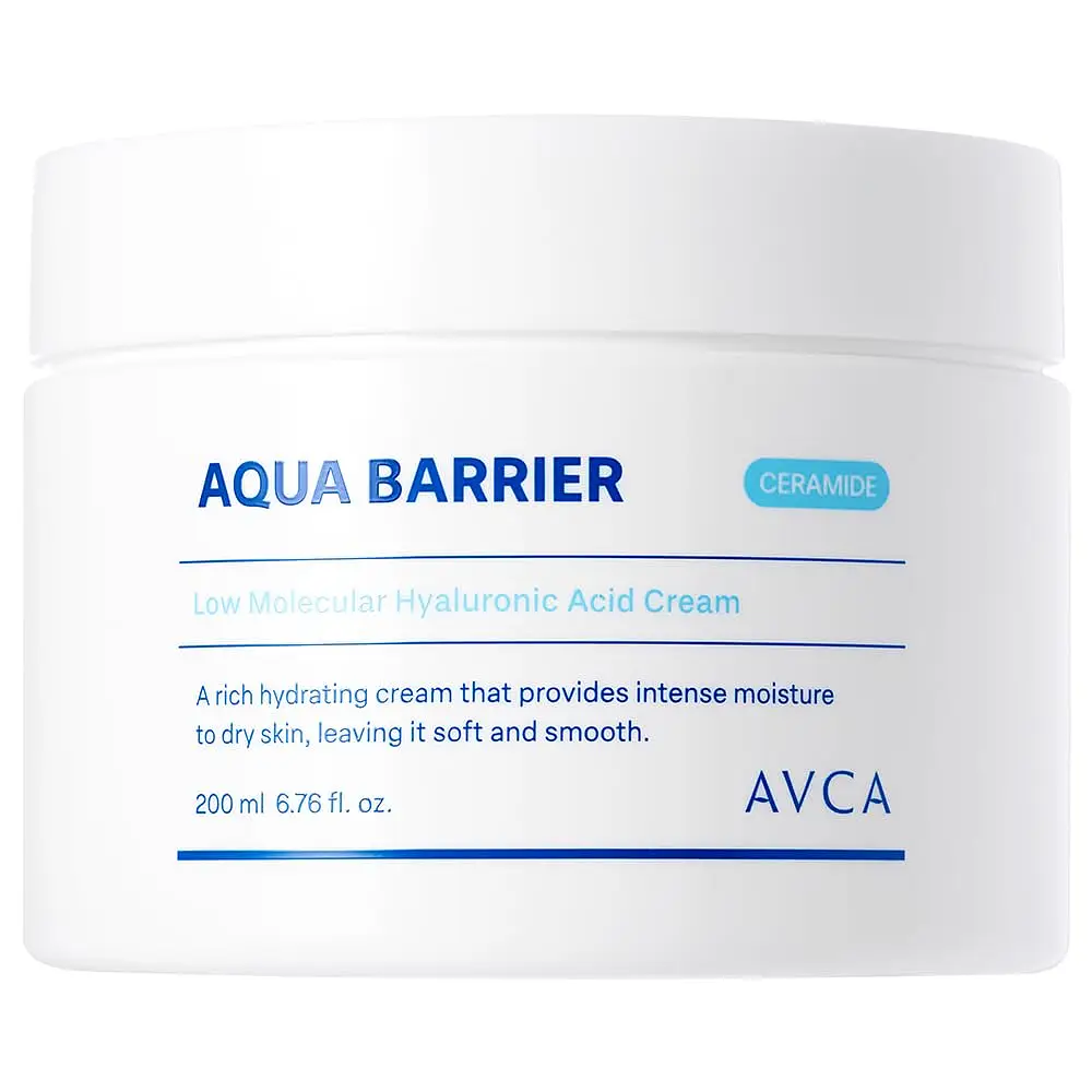 AVCA Aqua Barrier Low Molecular Hyaluronic Acid Cream