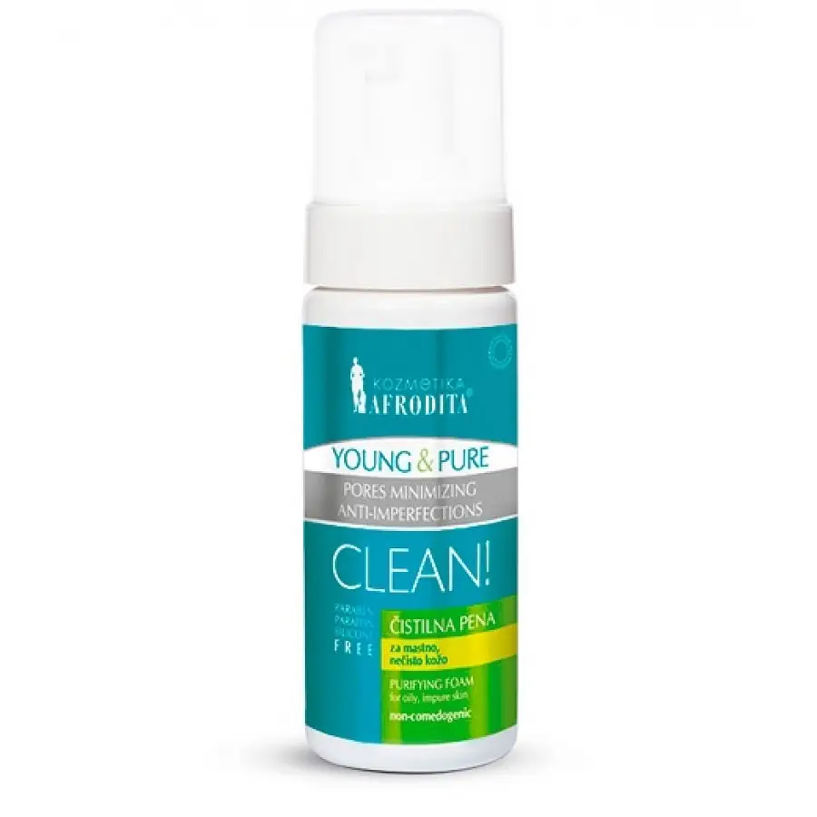 Afrodita Young & Pure Clean! Purifying Foam