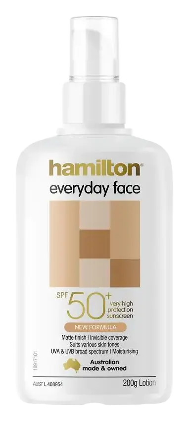 Hamilton SPF 50+ Everyday Face Cream