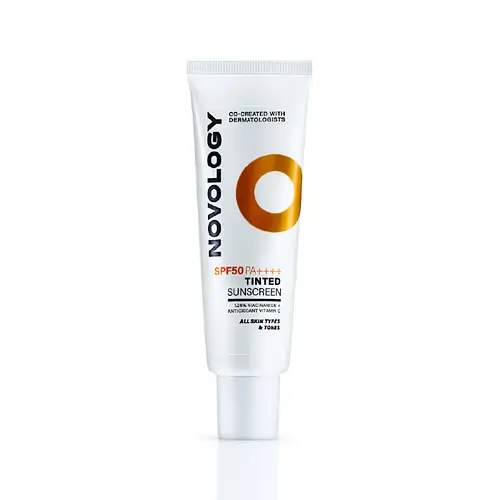 Novology SPF 50 PA++++ Tinted Sunscreen