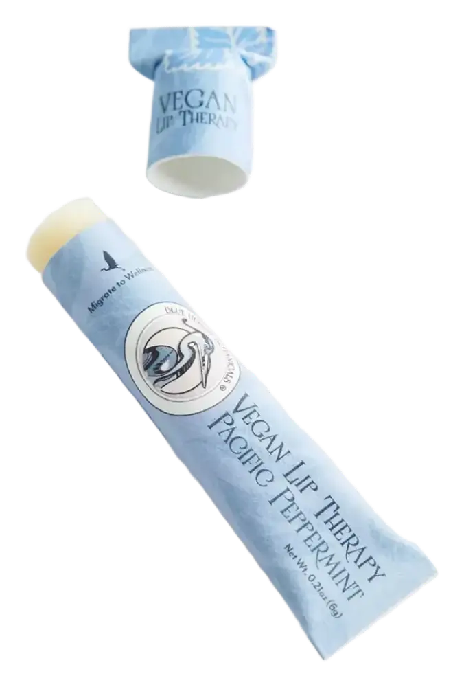 Blue Heron Botanicals Vegan Lip Therapy Pacific Peppermint