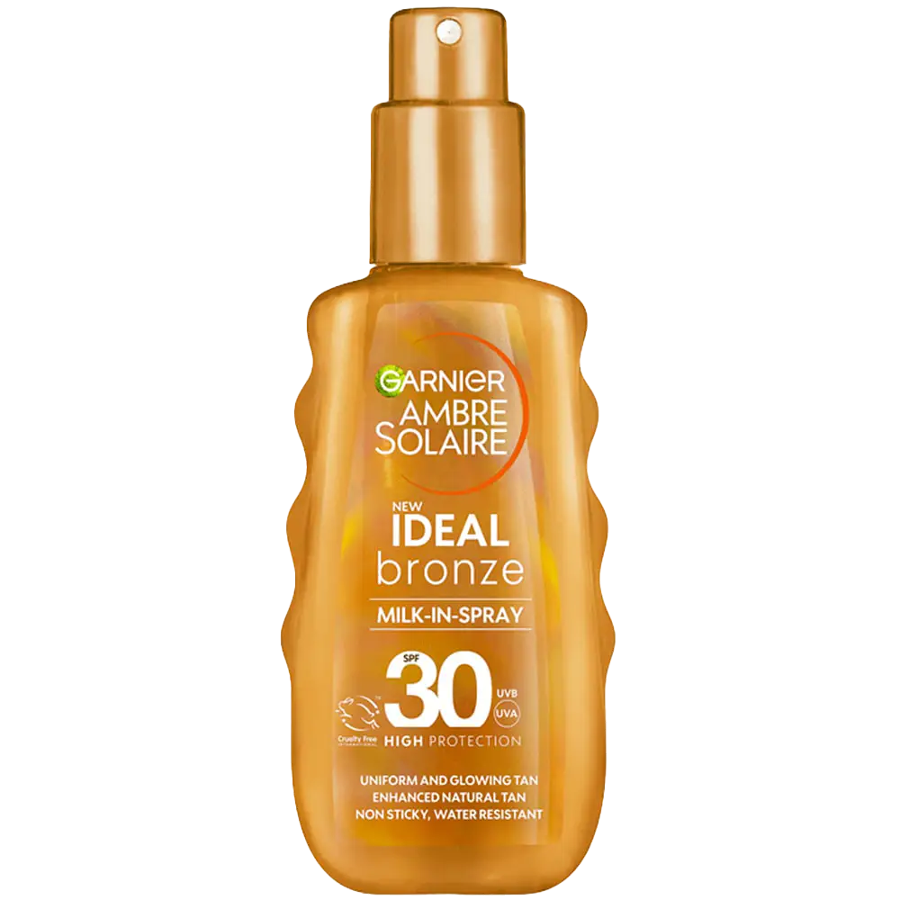 Garnier Ambre Solaire Ideal Bronze Milk-In-Spray SPF 30 UK