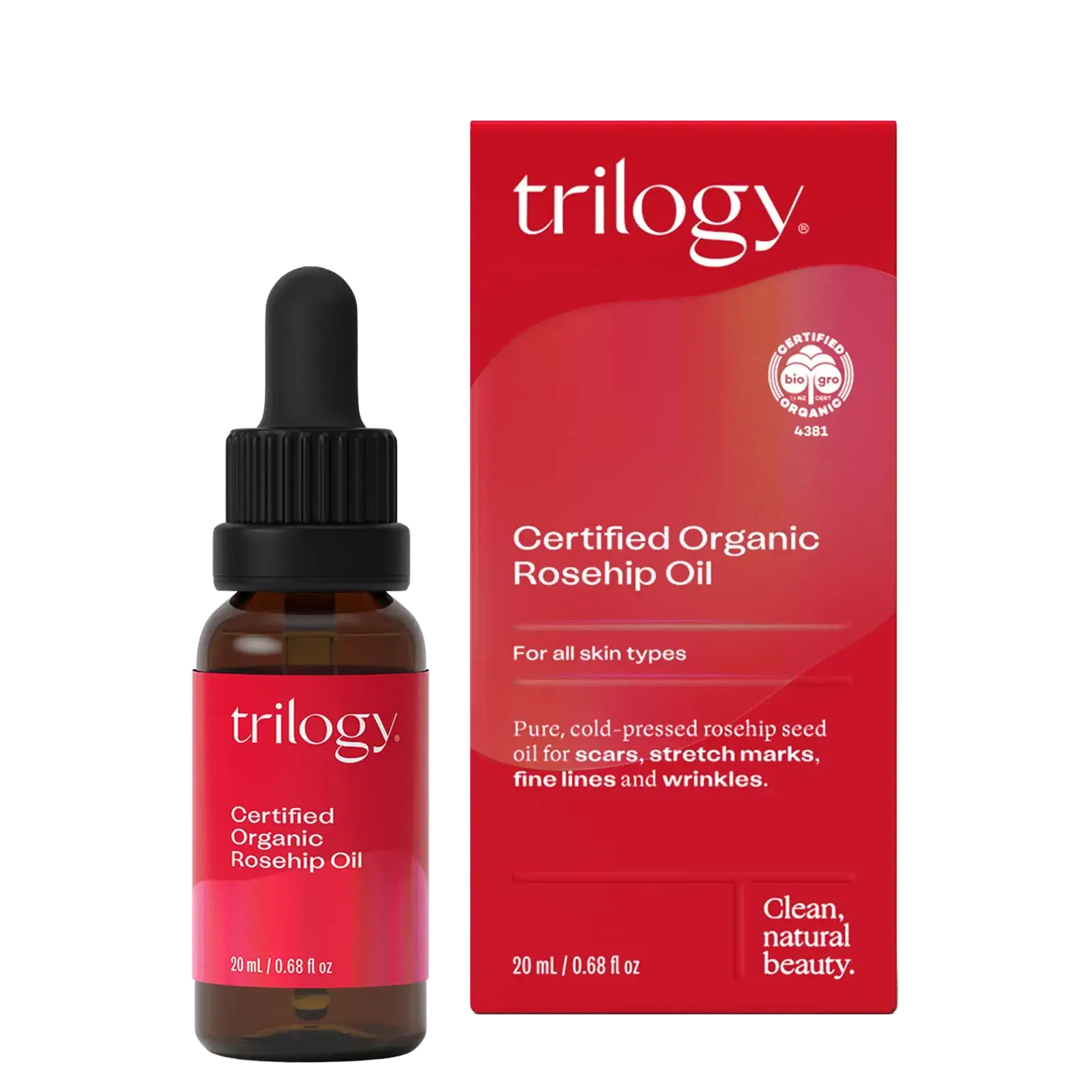 Trilogy Certified Organic Rosehip Oil
