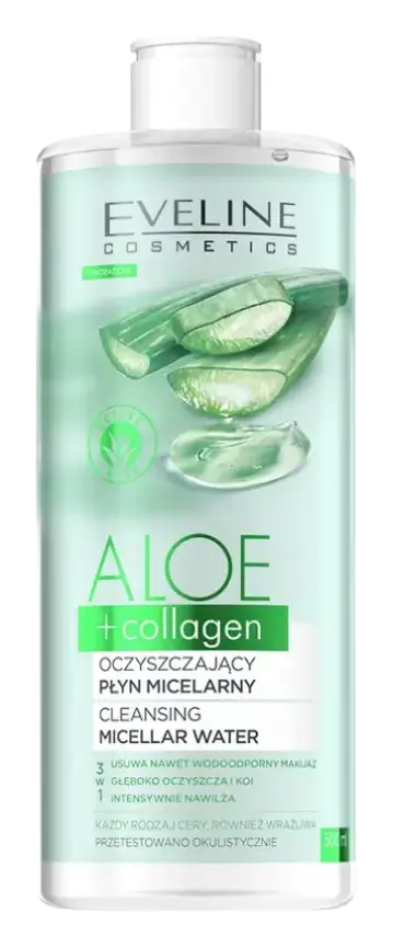 Eveline Aloe + Collagen Cleansing Micellar Water