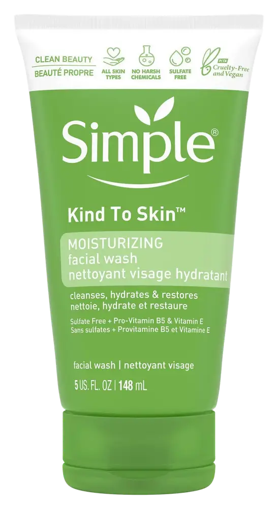 Simple Skincare Kind to Skin Moisturizing Facial Wash