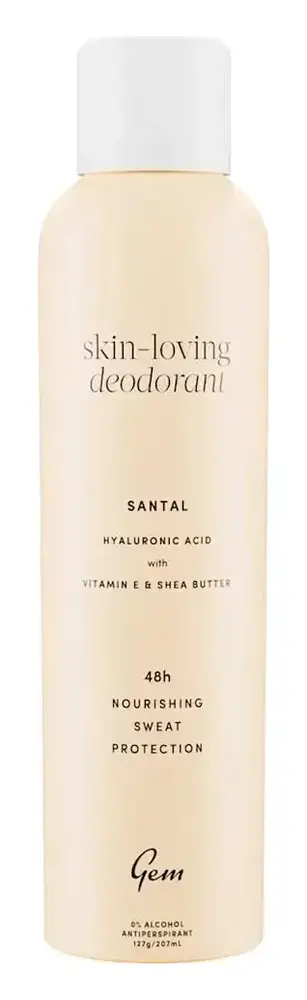 Gem Skin Loving Deodorant 48h Sweat Protection Santal