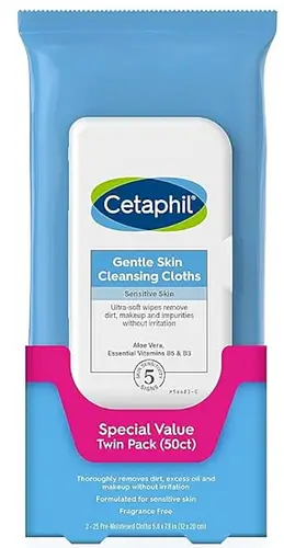 Cetaphil Gentle Skin Cleaning Cloths Wipes