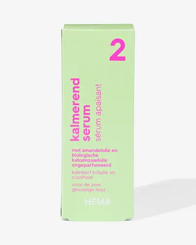 HEMA kalmerend serum gevoelige huid