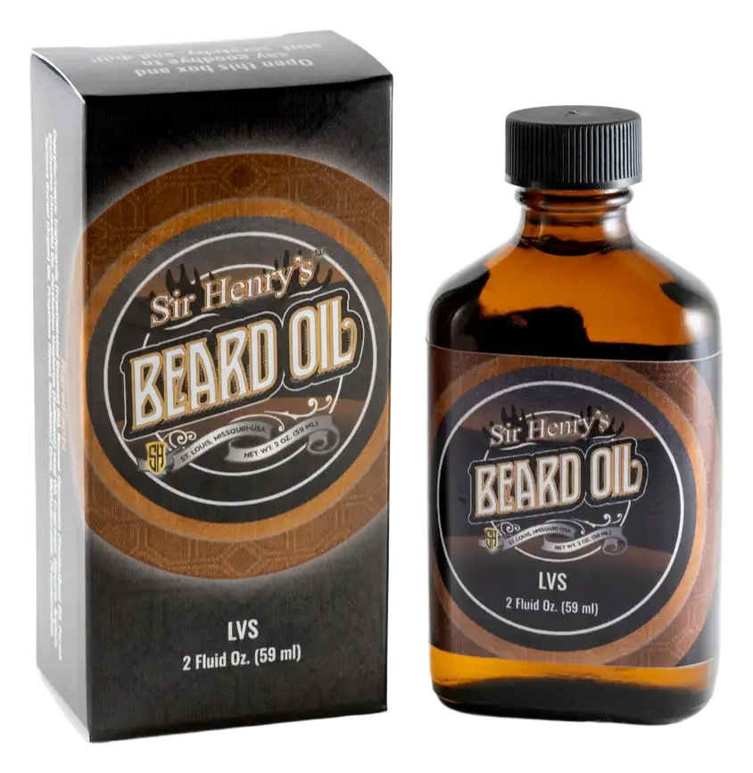 Sir Henry's Beard & Pre-Shave Oil LVS Lavender, Vanilla, Sandalwood